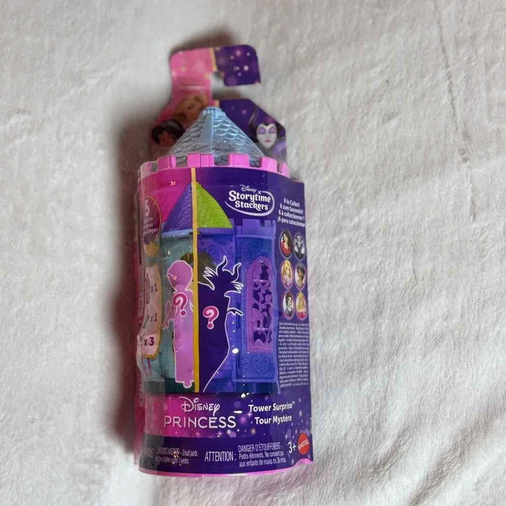 Mattel Disney Princess Tower Surprise Storytime Stackers - NEW- 5 Surprises